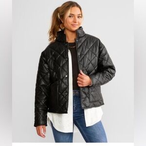 Heritage Faux Leather Jacket by Z-Supply, Small